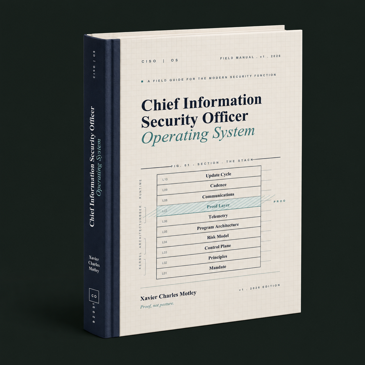 The Chief Information Security Officer Operating System, by Xavier Charles Motley